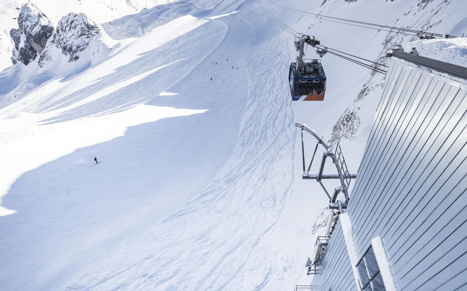 Seilbahn Marmolada – Punta Rocca Seilbahn Marmolada – Punta Rocca